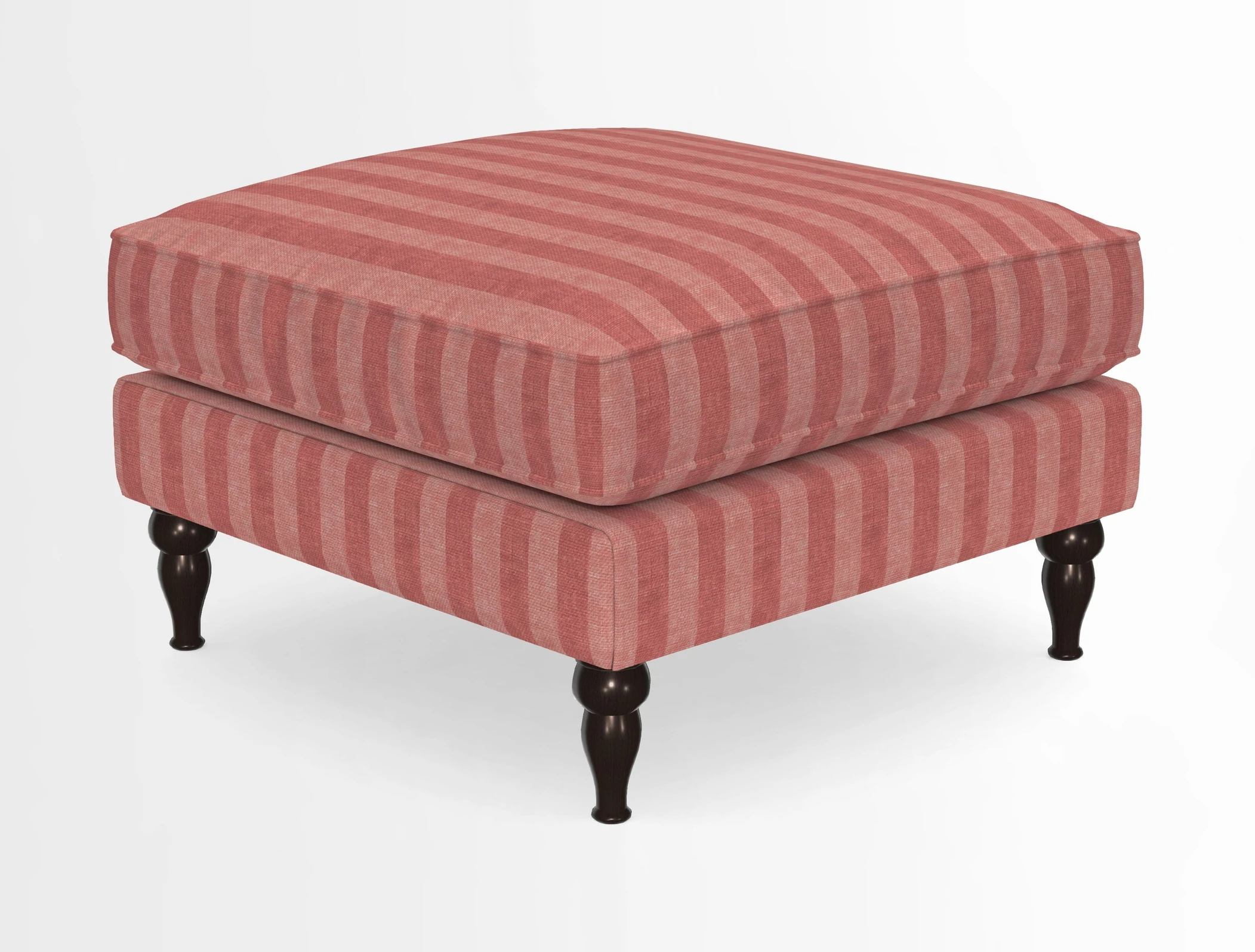 Cooksbridge Standard Footstool in Two Tone Plain Biscuit