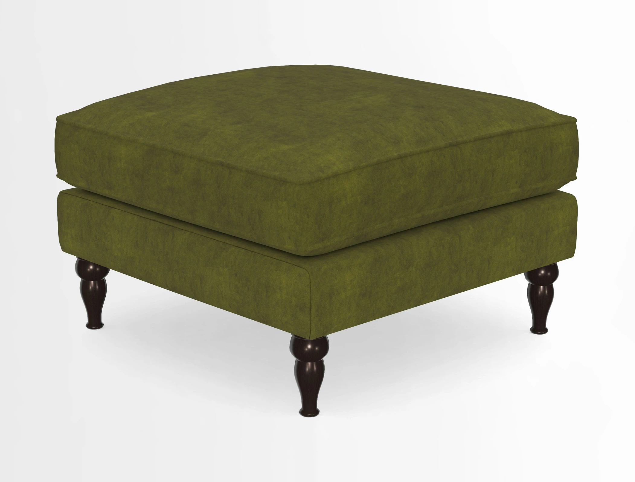 Cooksbridge Standard Footstool in Two Tone Plain Biscuit