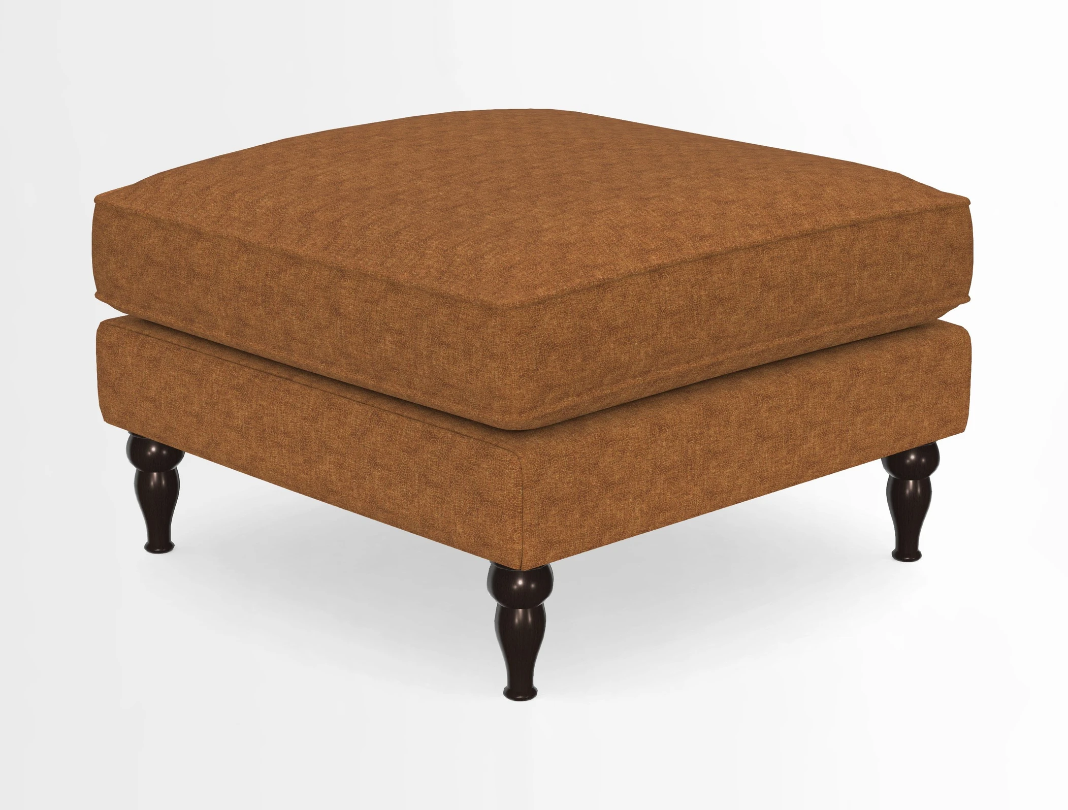 Cooksbridge Standard Footstool in Two Tone Plain Biscuit