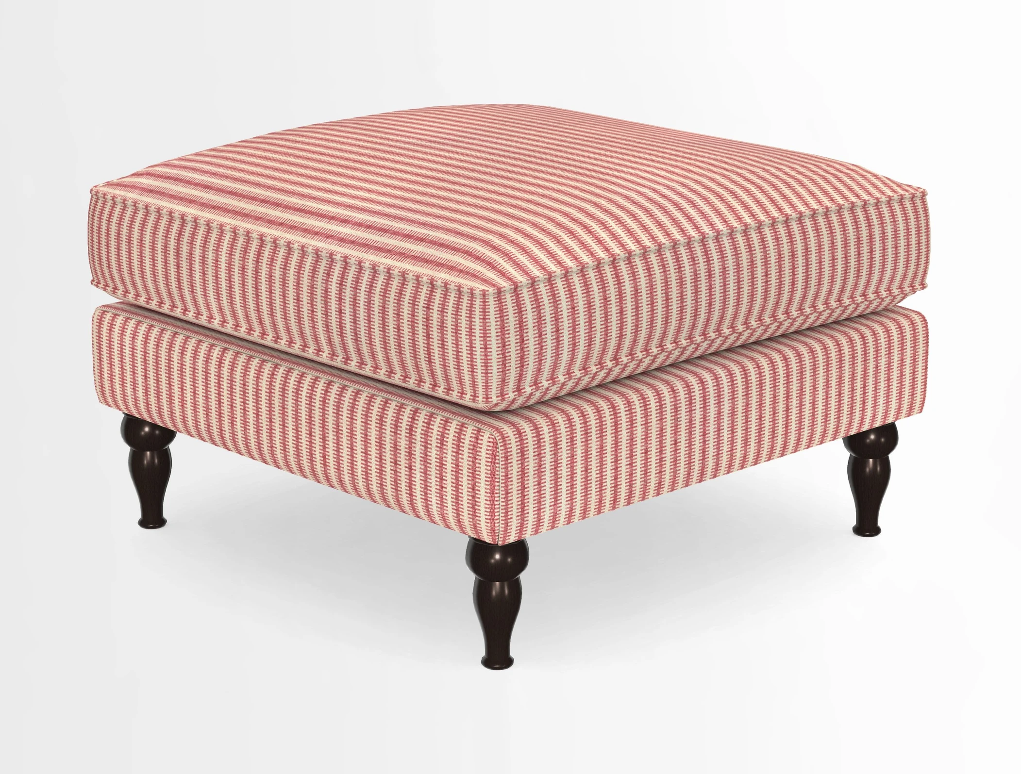 Cooksbridge Standard Footstool in Two Tone Plain Biscuit