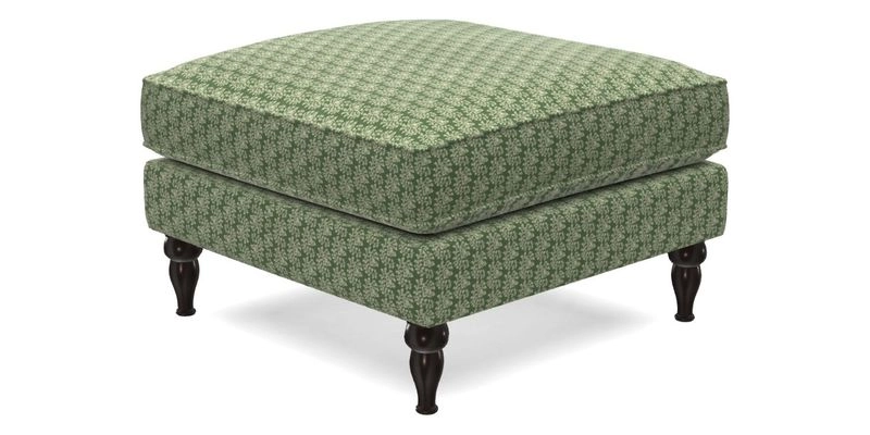 Cooksbridge Standard Footstool in Two Tone Plain Biscuit