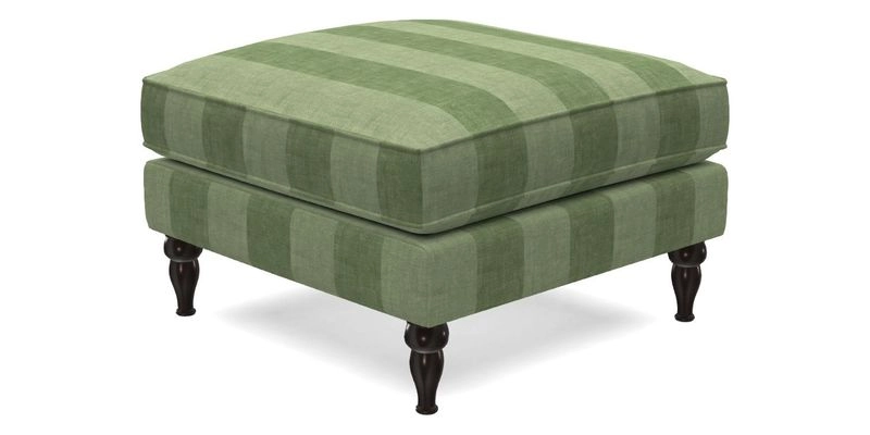 Cooksbridge Standard Footstool in Two Tone Plain Biscuit