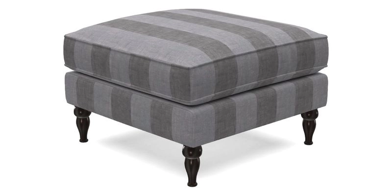 Cooksbridge Standard Footstool in Two Tone Plain Biscuit