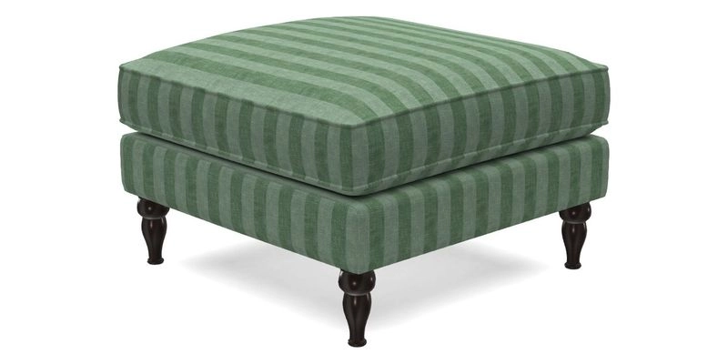 Cooksbridge Standard Footstool in Two Tone Plain Biscuit