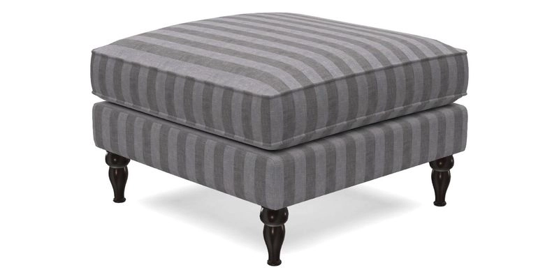 Cooksbridge Standard Footstool in Two Tone Plain Biscuit