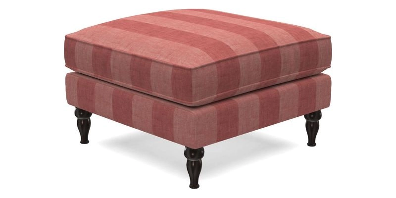 Cooksbridge Standard Footstool in Two Tone Plain Biscuit