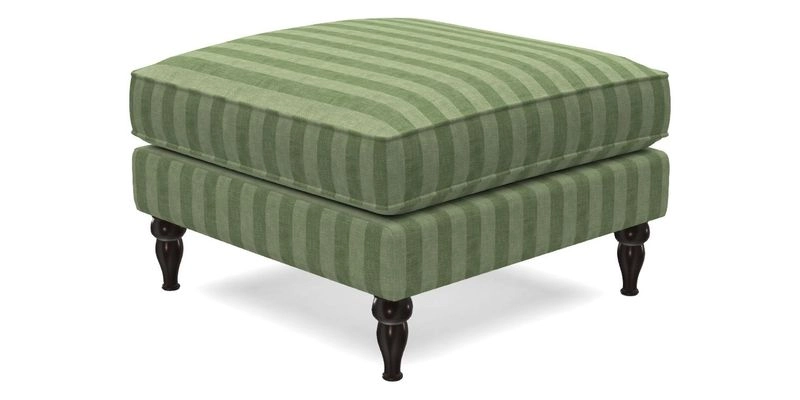Cooksbridge Standard Footstool in Two Tone Plain Biscuit