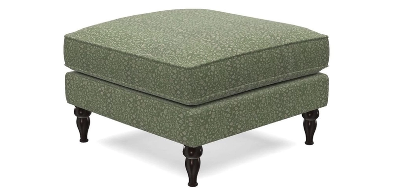 Cooksbridge Standard Footstool in Two Tone Plain Biscuit