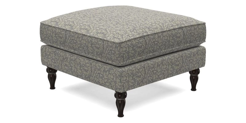 Cooksbridge Standard Footstool in Two Tone Plain Biscuit