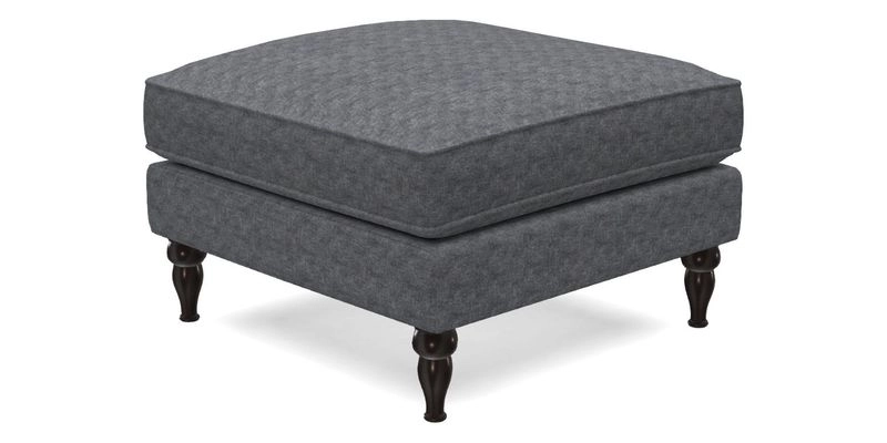 Cooksbridge Standard Footstool in Two Tone Plain Biscuit