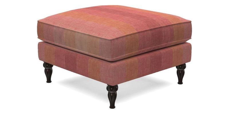 Cooksbridge Standard Footstool in Two Tone Plain Biscuit