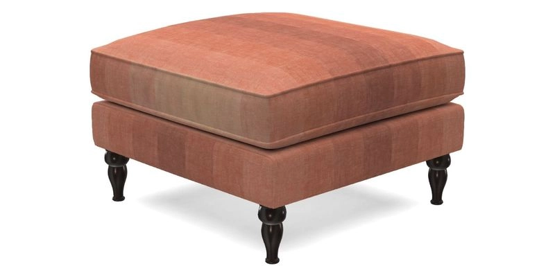 Cooksbridge Standard Footstool in Two Tone Plain Biscuit
