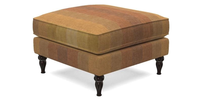 Cooksbridge Standard Footstool in Two Tone Plain Biscuit