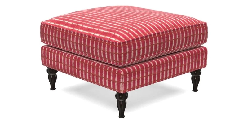 Cooksbridge Standard Footstool in Two Tone Plain Biscuit