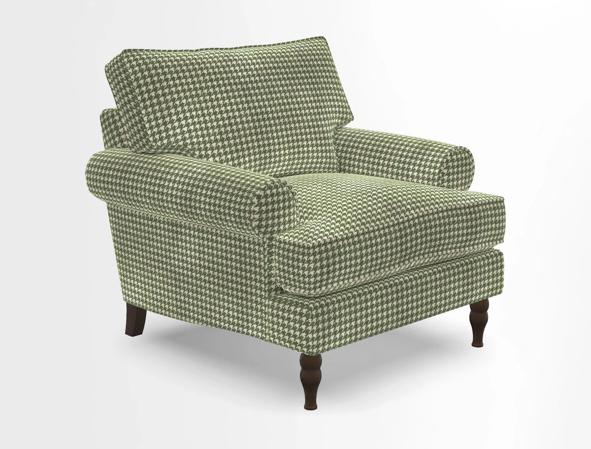Cooksbridge Chair in Cloth 21 Simple Stripe Bilberry