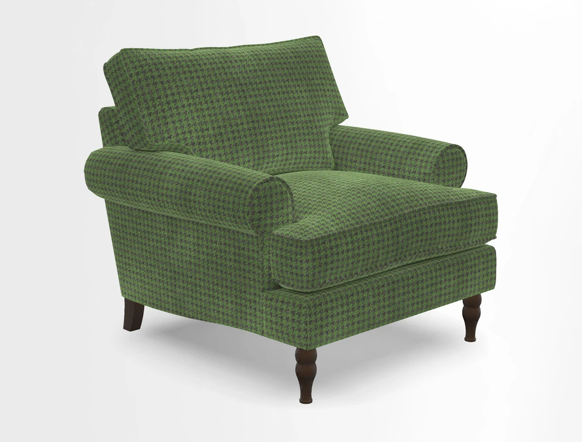 Cooksbridge Chair in Cloth 21 Simple Stripe Bilberry