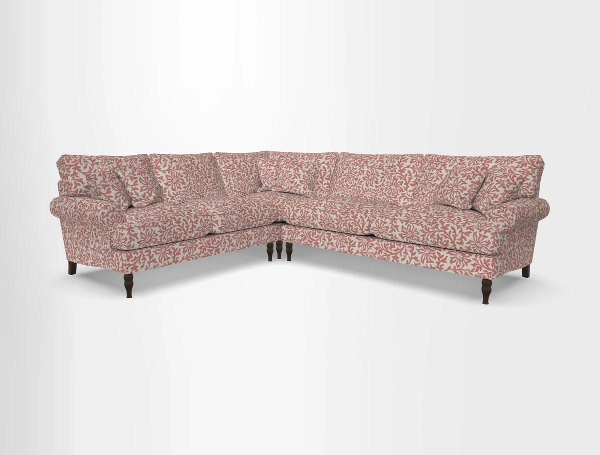 Cooksbridge corner sofa RHF in Cloth 21 Oak Leaf Beech