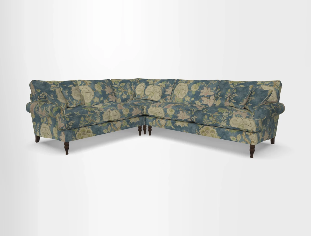 Cooksbridge corner sofa RHF in Cloth 21 Oak Leaf Beech
