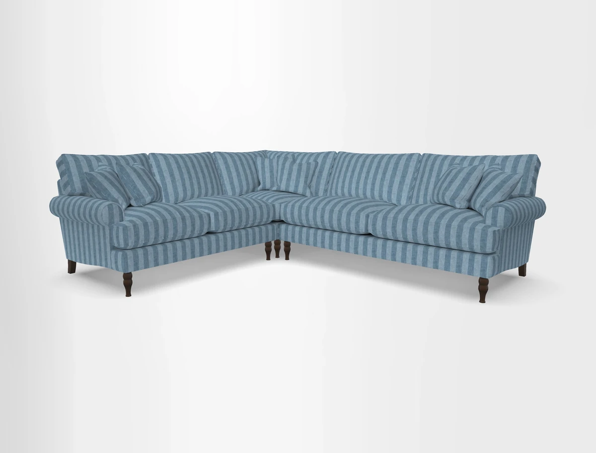 Cooksbridge corner sofa RHF in Cloth 21 Oak Leaf Beech