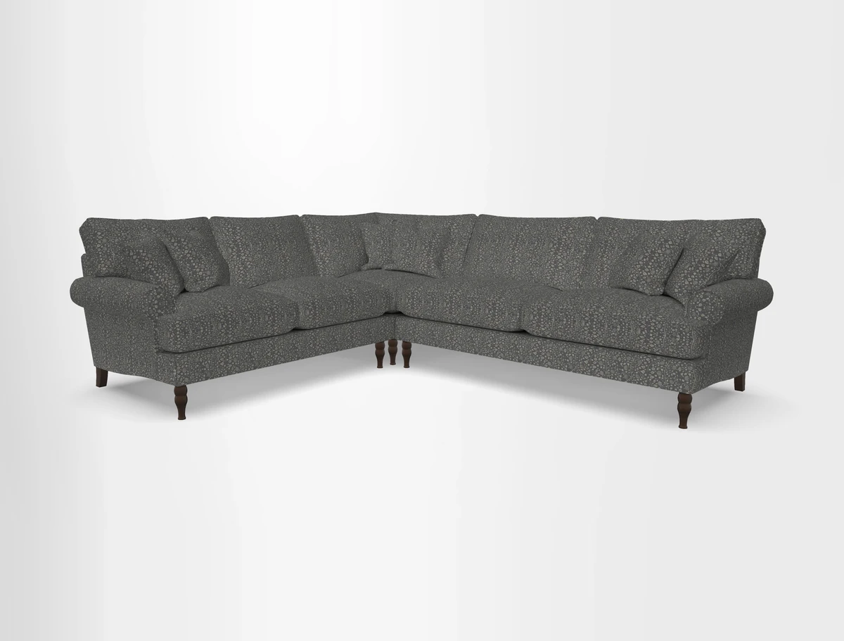 Cooksbridge corner sofa RHF in Cloth 21 Oak Leaf Beech