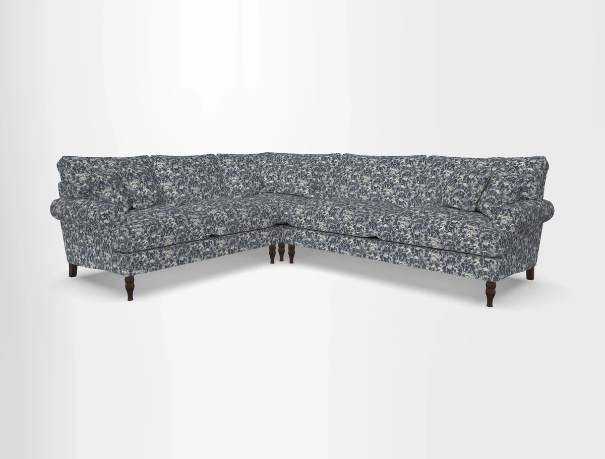 Cooksbridge corner sofa RHF in Cloth 21 Oak Leaf Beech