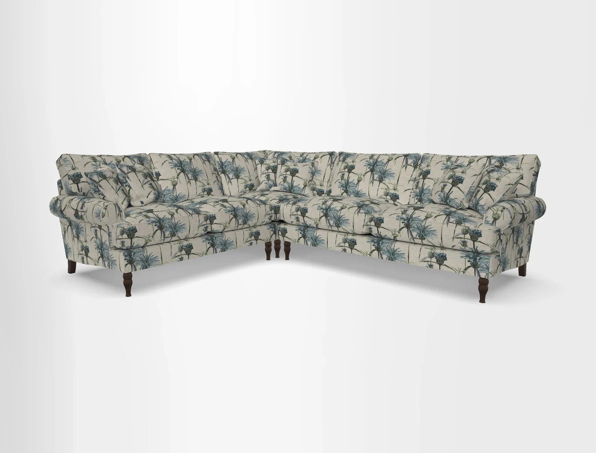 Cooksbridge corner sofa RHF in Cloth 21 Oak Leaf Beech