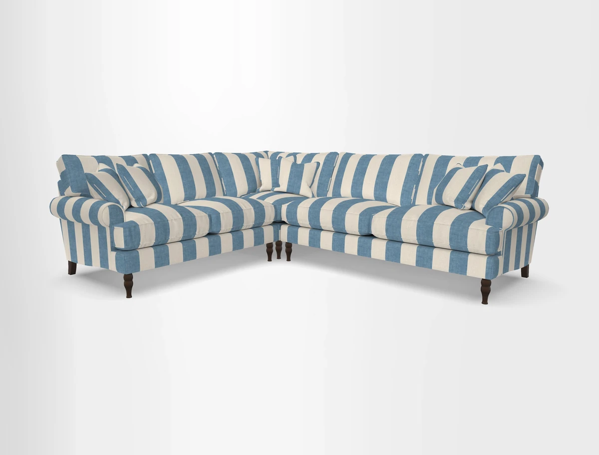 Cooksbridge corner sofa RHF in Cloth 21 Oak Leaf Beech