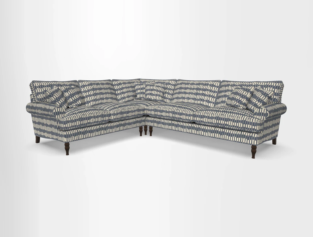 Cooksbridge corner sofa RHF in Cloth 21 Oak Leaf Beech