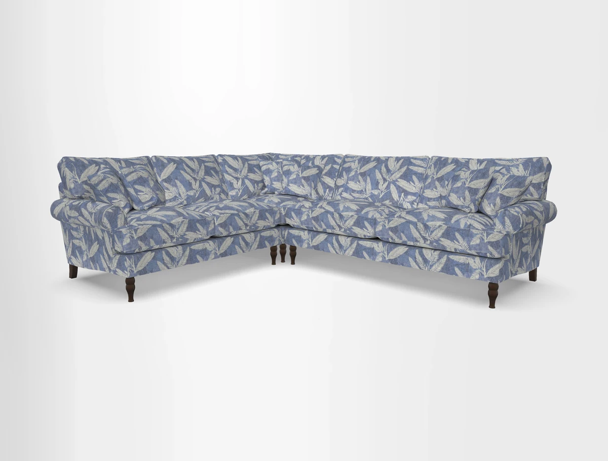 Cooksbridge corner sofa RHF in Cloth 21 Oak Leaf Beech