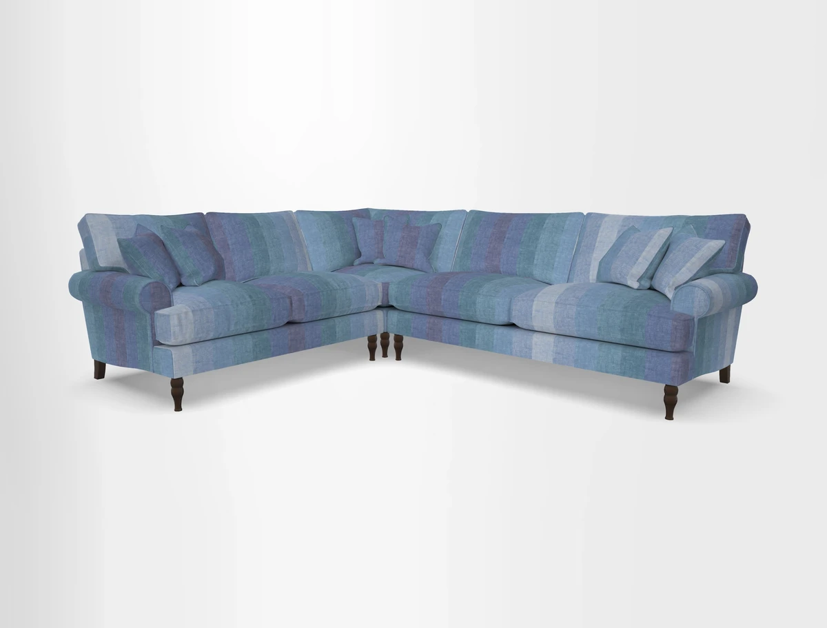 Cooksbridge corner sofa RHF in Cloth 21 Oak Leaf Beech