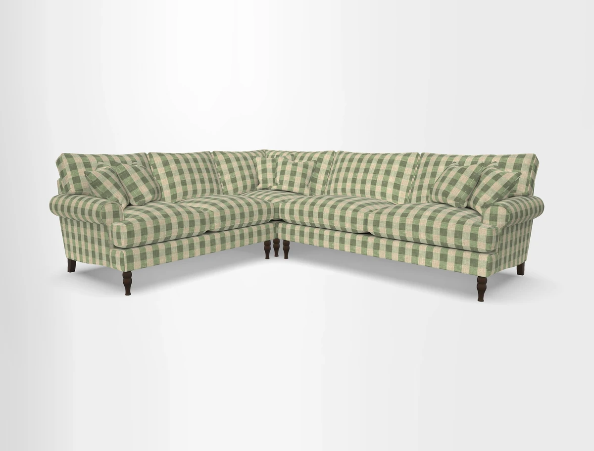 Cooksbridge corner sofa RHF in Cloth 21 Oak Leaf Beech