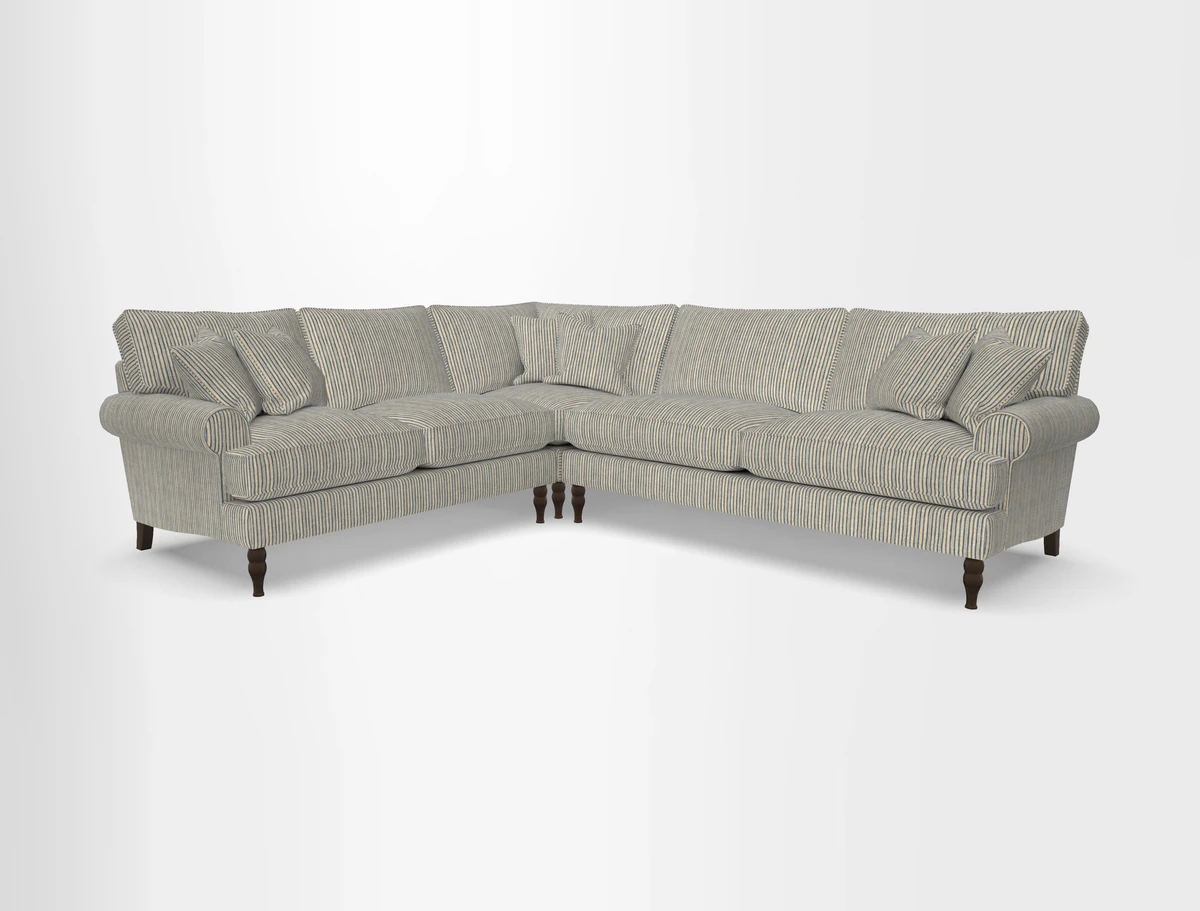 Cooksbridge corner sofa RHF in Cloth 21 Oak Leaf Beech