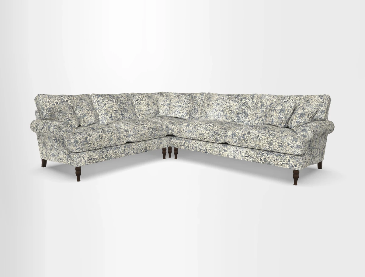 Cooksbridge corner sofa RHF in Cloth 21 Oak Leaf Beech