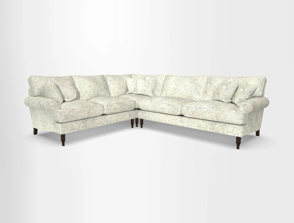 Cooksbridge corner sofa RHF in Cloth 21 Oak Leaf Beech