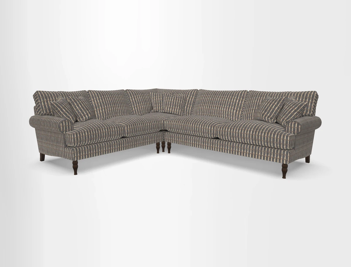 Cooksbridge corner sofa RHF in Cloth 21 Oak Leaf Beech