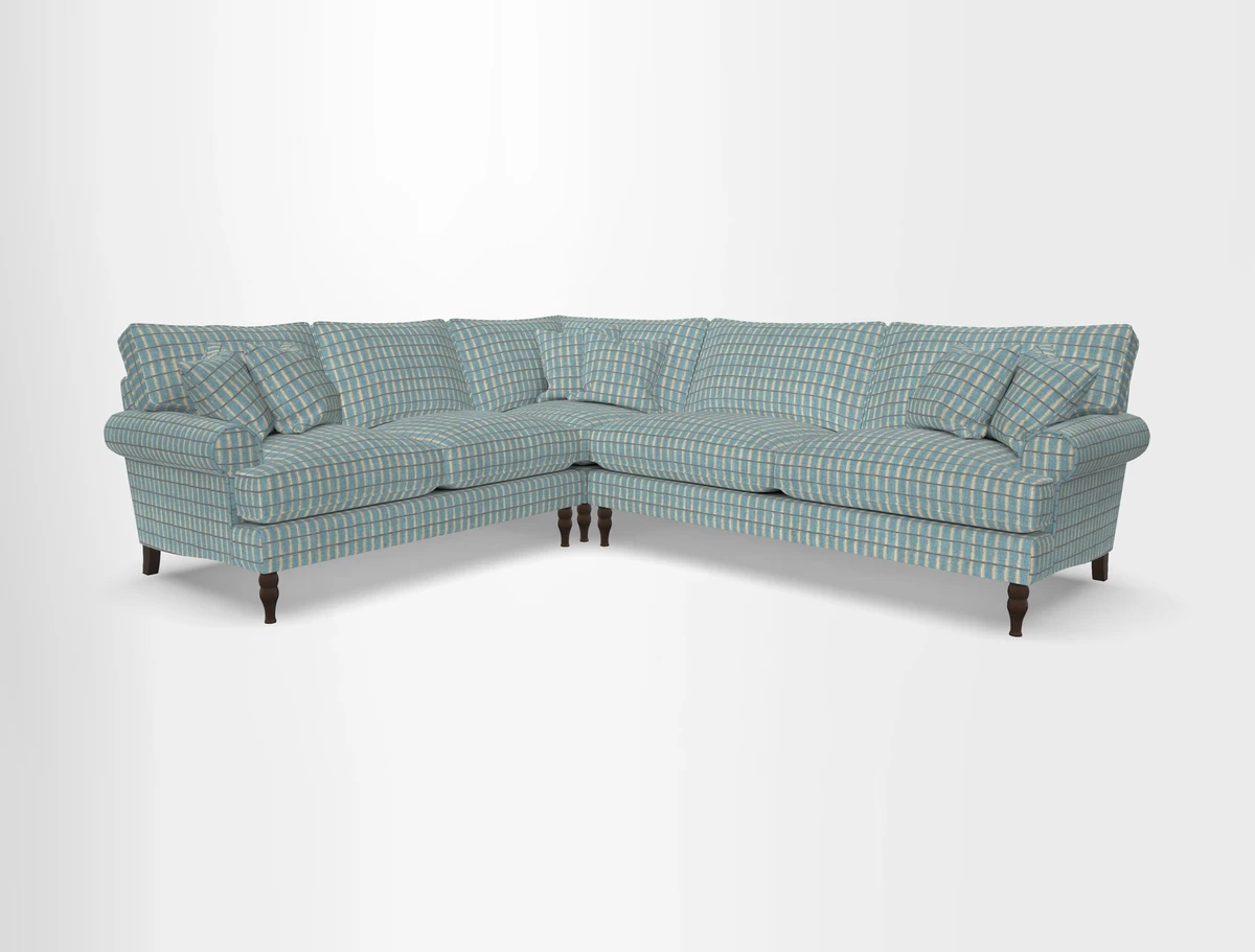 Cooksbridge corner sofa RHF in Cloth 21 Oak Leaf Beech
