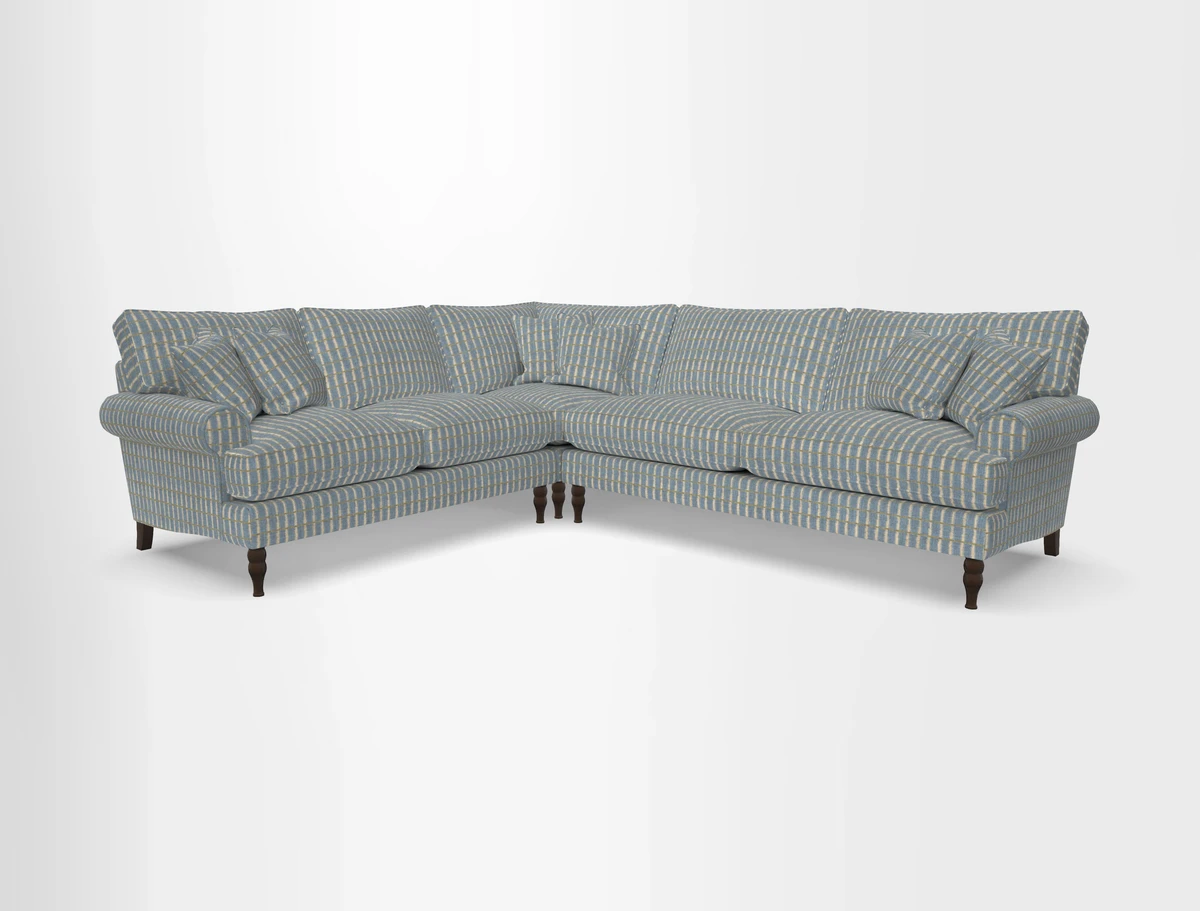 Cooksbridge corner sofa RHF in Cloth 21 Oak Leaf Beech