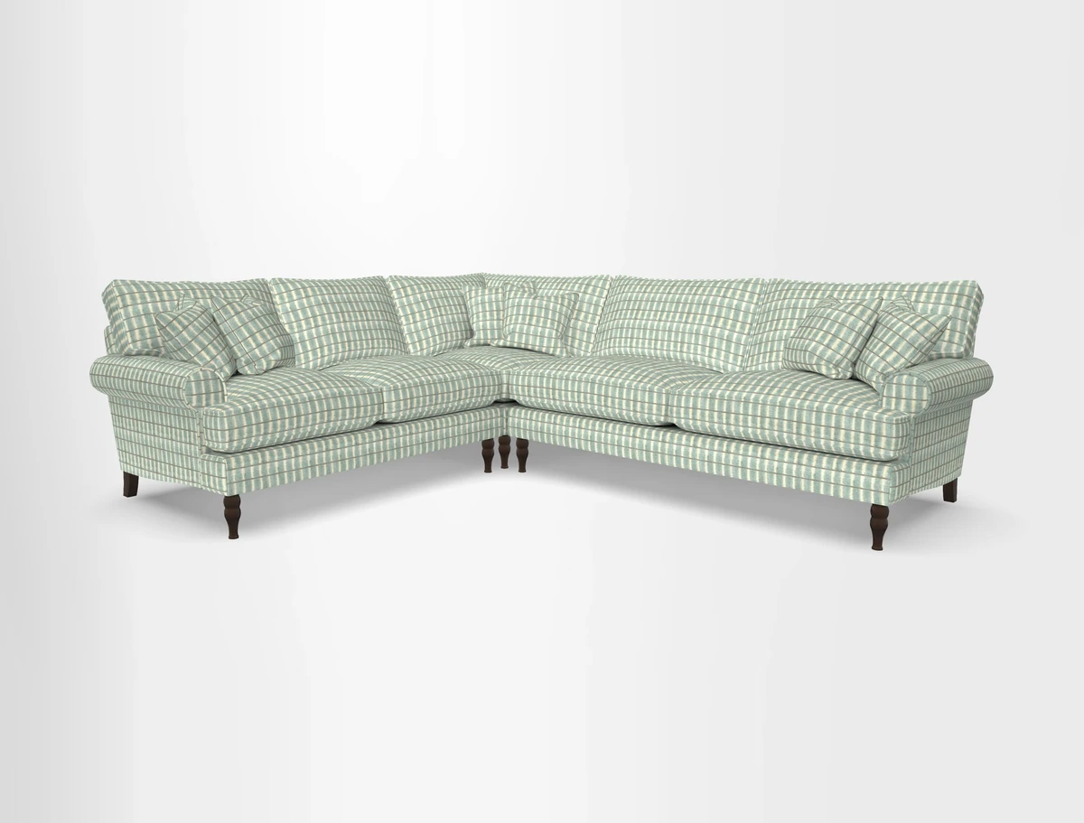 Cooksbridge corner sofa RHF in Cloth 21 Oak Leaf Beech