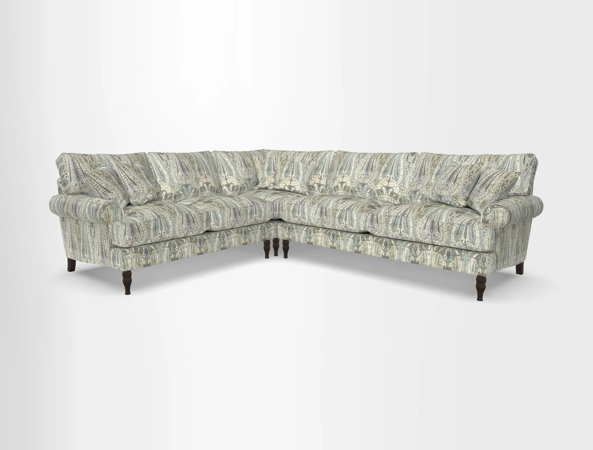 Cooksbridge corner sofa RHF in Cloth 21 Oak Leaf Beech