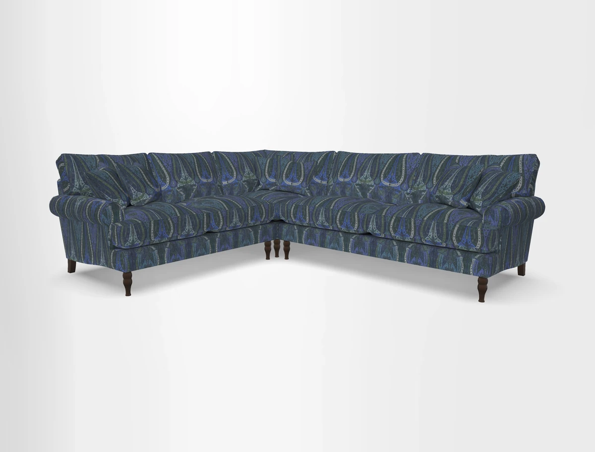 Cooksbridge corner sofa RHF in Cloth 21 Oak Leaf Beech