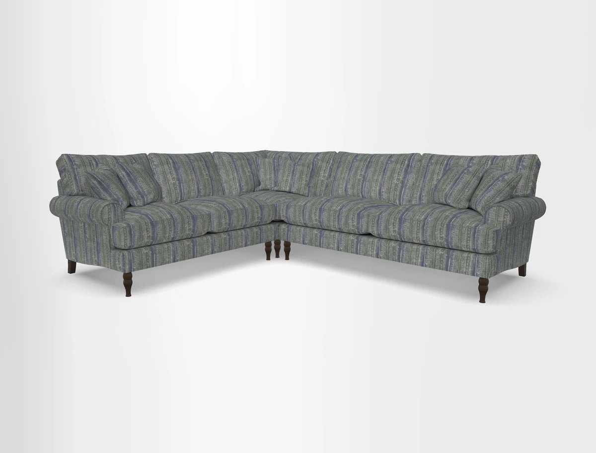 Cooksbridge corner sofa RHF in Cloth 21 Oak Leaf Beech