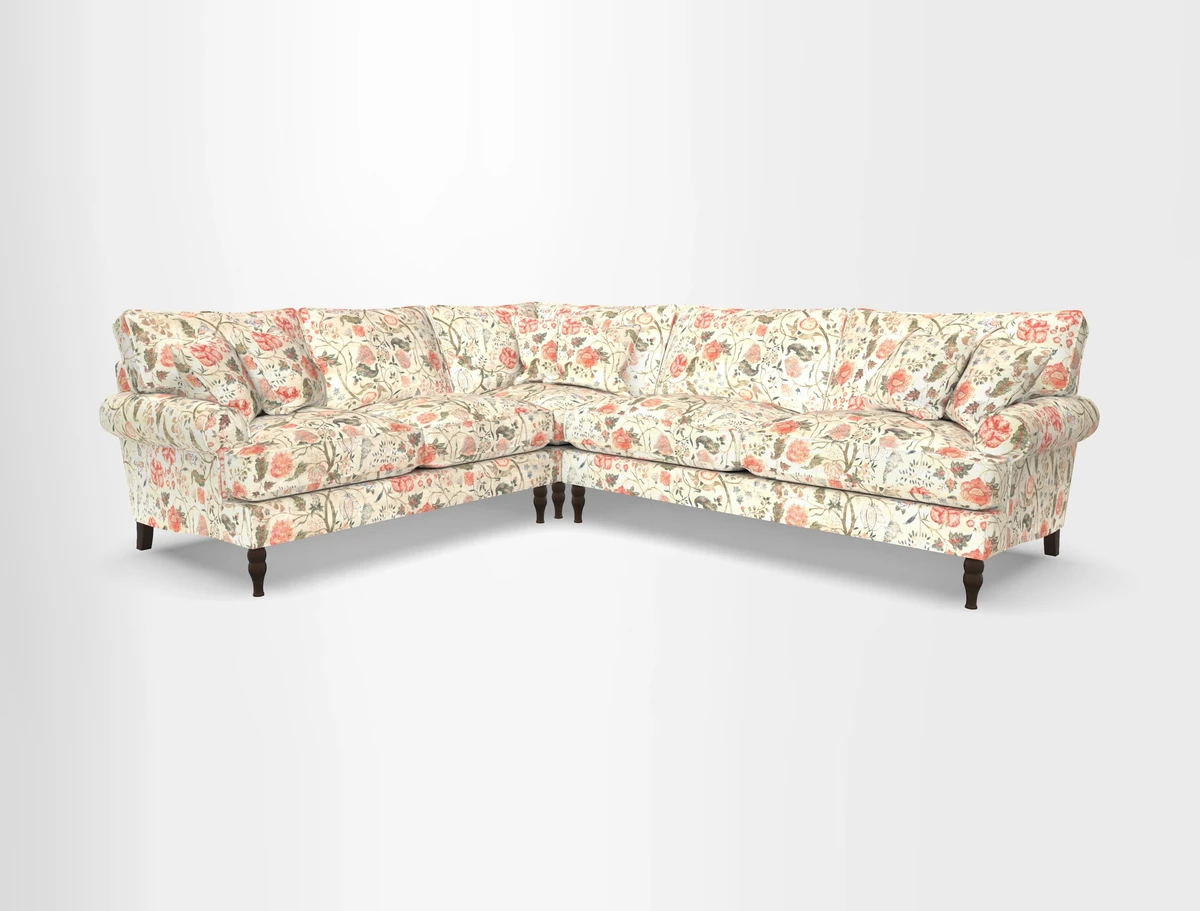 Cooksbridge corner sofa RHF in Cloth 21 Oak Leaf Beech