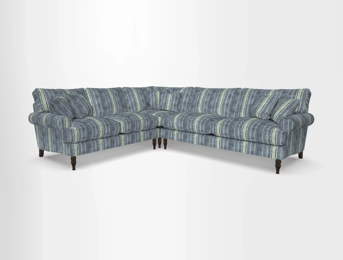Cooksbridge corner sofa RHF in Cloth 21 Oak Leaf Beech