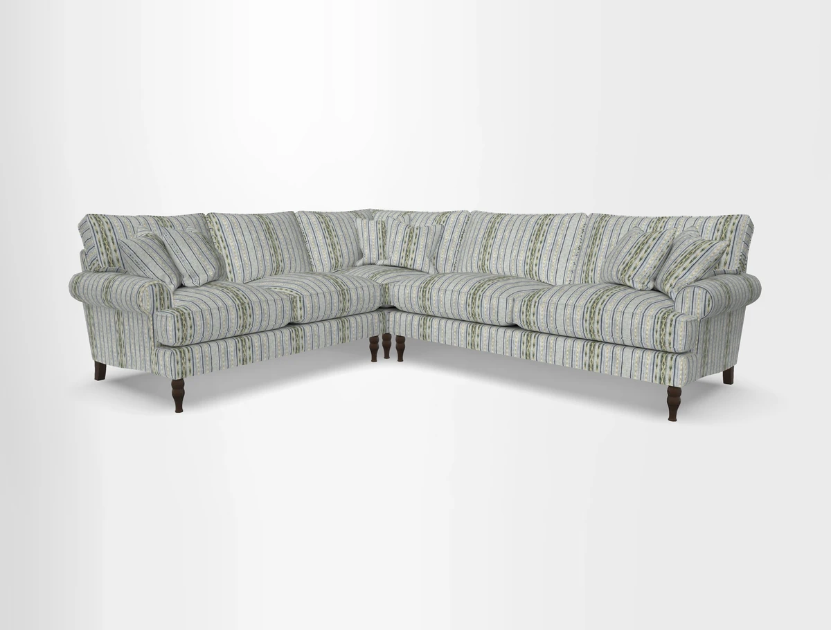 Cooksbridge corner sofa RHF in Cloth 21 Oak Leaf Beech