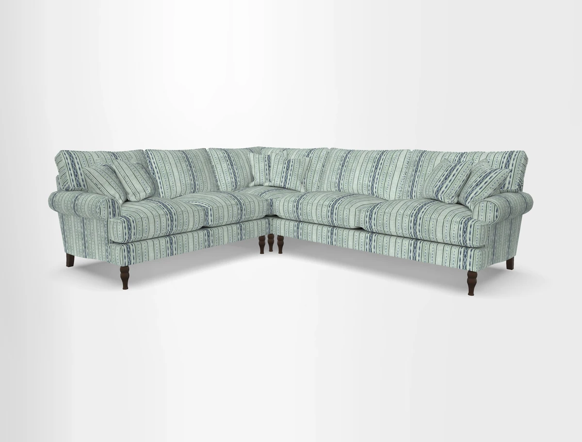Cooksbridge corner sofa RHF in Cloth 21 Oak Leaf Beech
