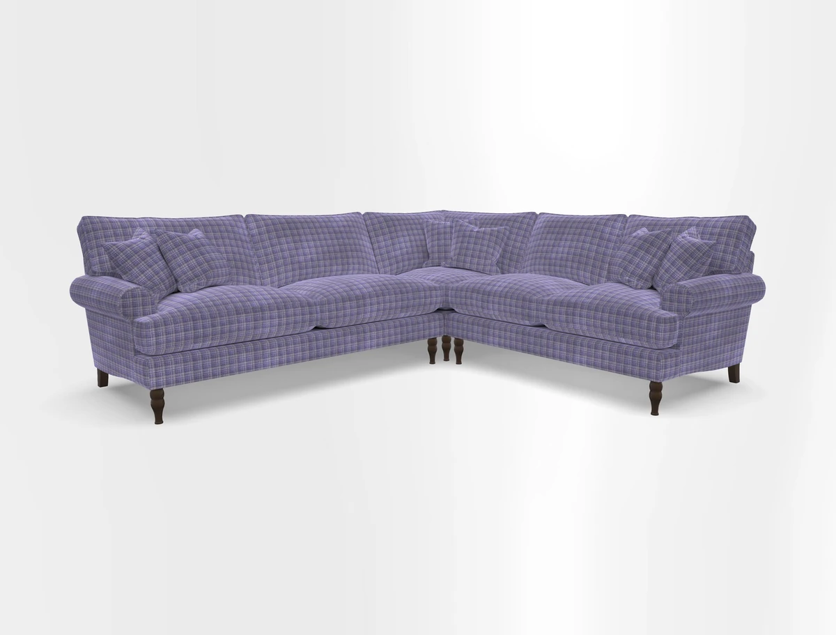 Cooksbridge corner sofa LHF in Cloth 21 Oak Leaf Beech