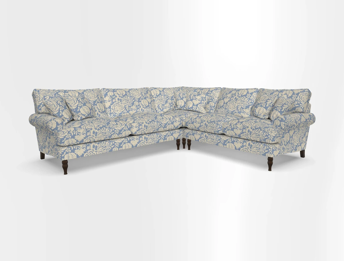 Cooksbridge corner sofa LHF in Cloth 21 Oak Leaf Beech