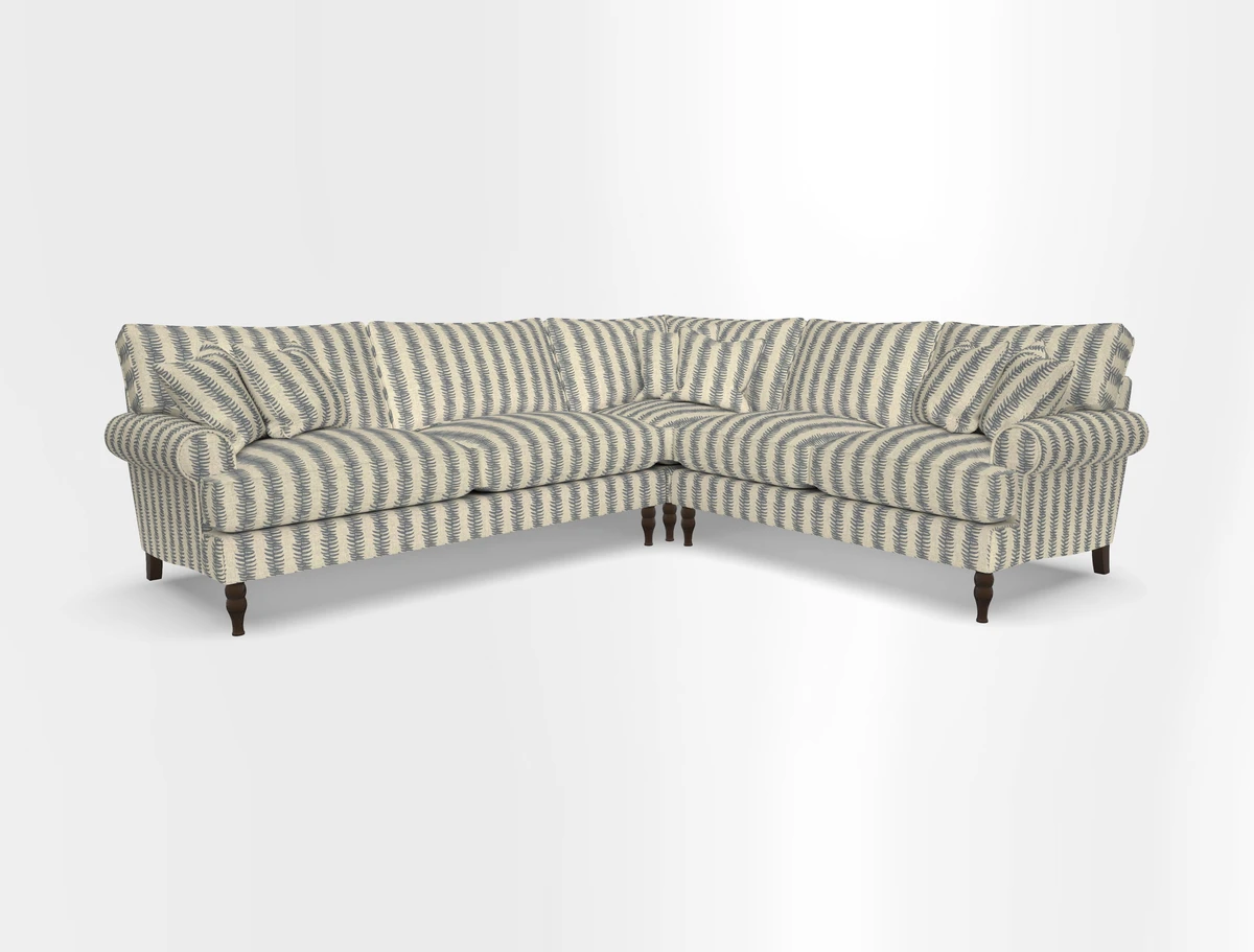 Cooksbridge corner sofa LHF in Cloth 21 Oak Leaf Beech