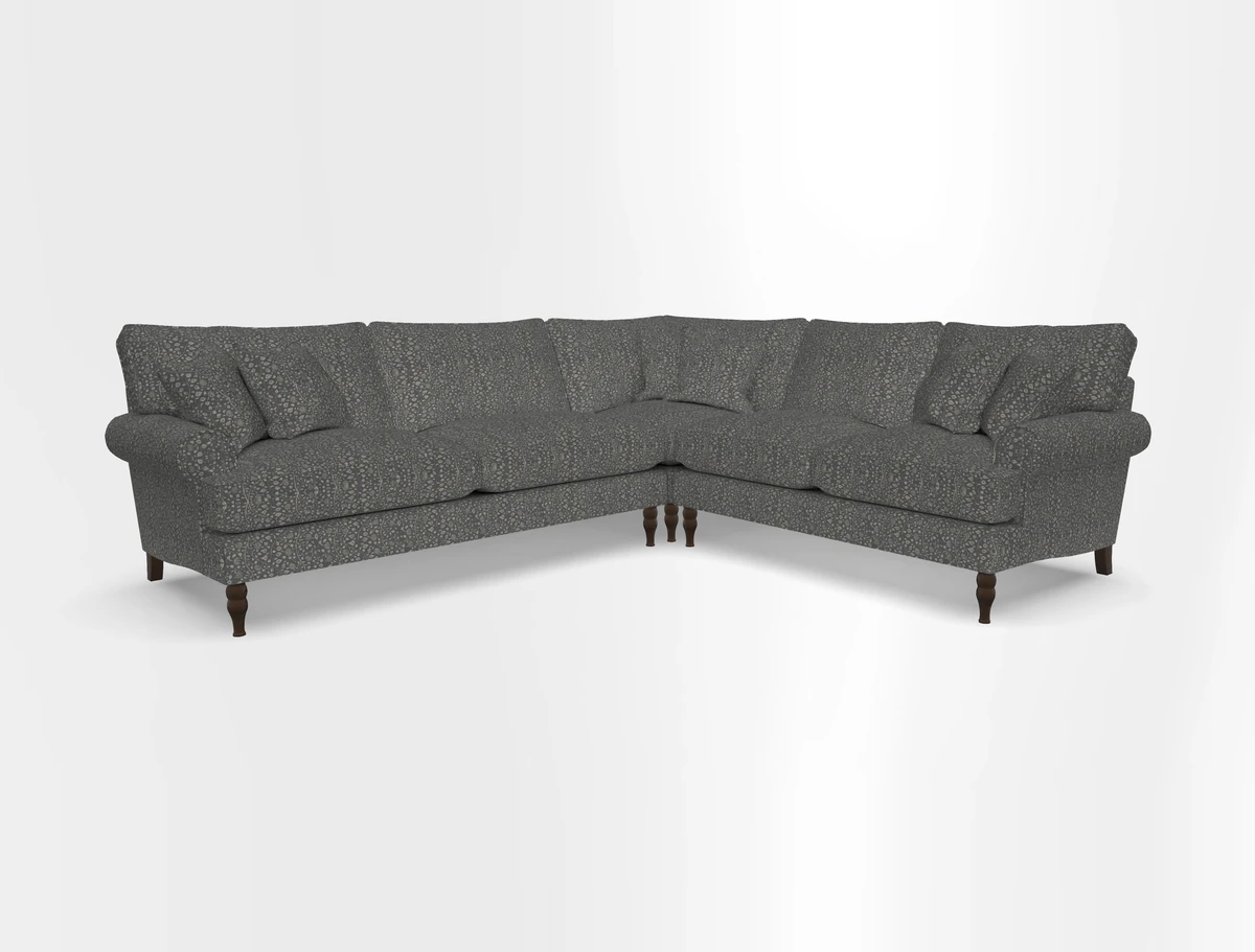 Cooksbridge corner sofa LHF in Cloth 21 Oak Leaf Beech