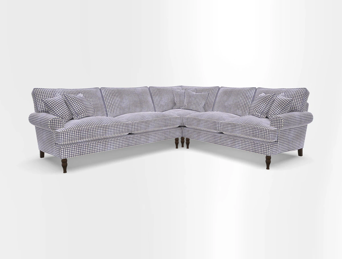 Cooksbridge corner sofa LHF in Cloth 21 Oak Leaf Beech
